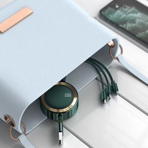 Discover the Convenience of the One For Three Data Cable