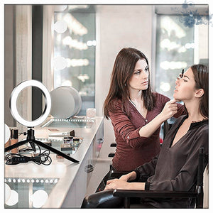 Illuminate Your Content with Our 360° Rotatable Ring Light Tripod